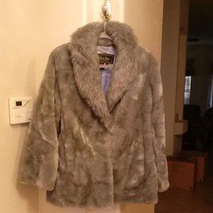 Terry Lewis Faux Fur Short Coat